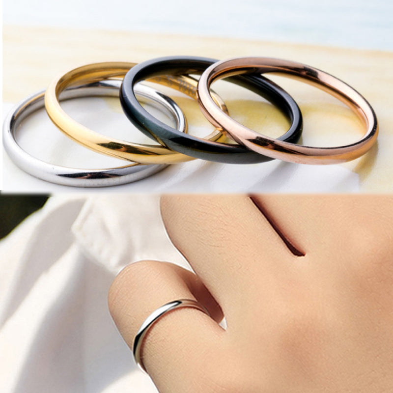 Minimalist Couple Ring