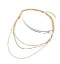 Layered Geometric Necklace
