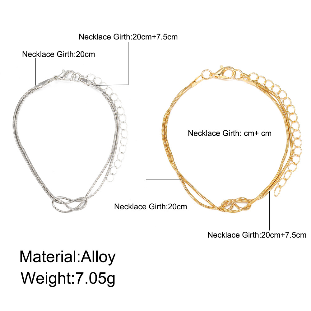 Knot Couple Bracelet Set