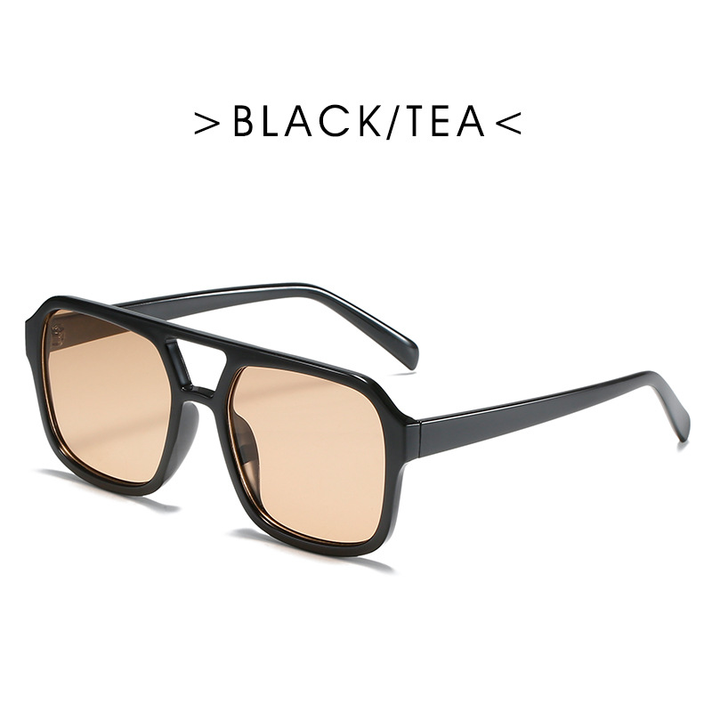 Double Bridge Square Sunglasses
