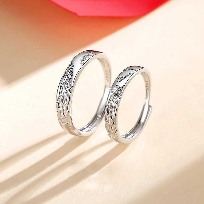 His & Hers Couple Ring Set