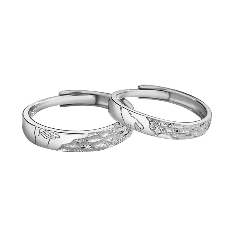 His & Hers Couple Ring Set