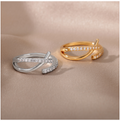 Vintage Wire Wrap Zircon Ring