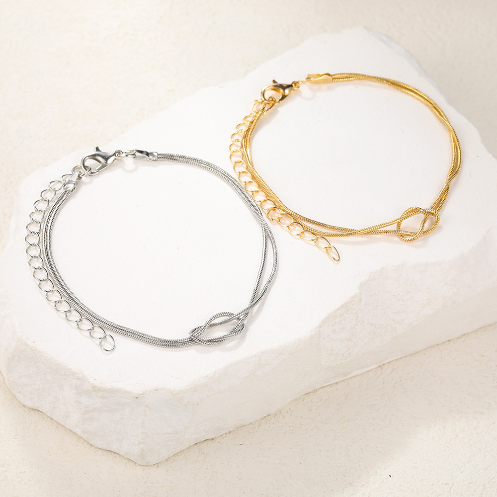 Knot Couple Bracelet Set